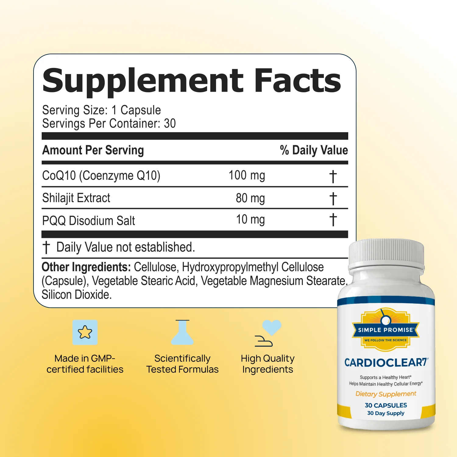 Cardio-Clear 7-Supplement-Facts