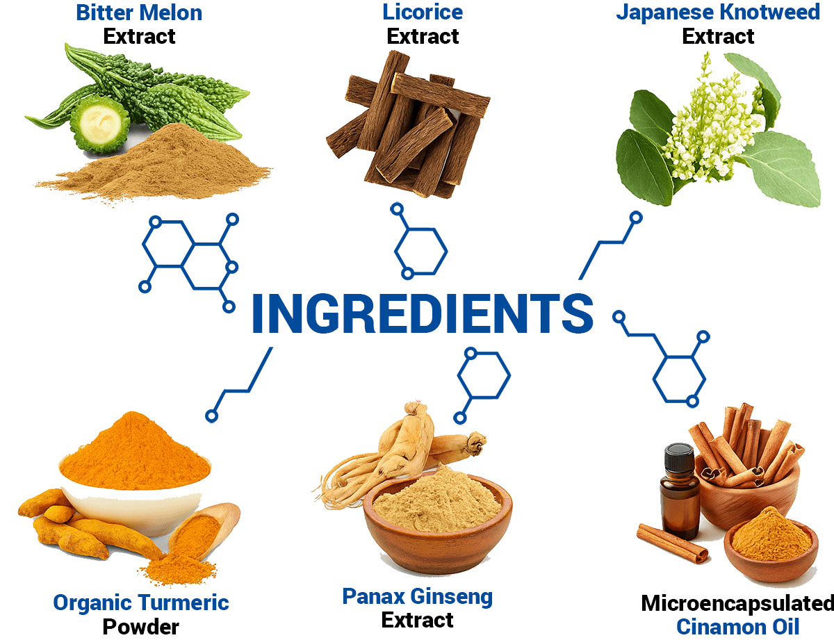 GlucoTru Pro-Ingredients